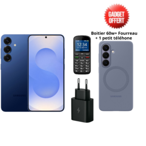 Samsung S25 5G 12Go RAM / 256Go-Power bank sans fil tickoss  offert