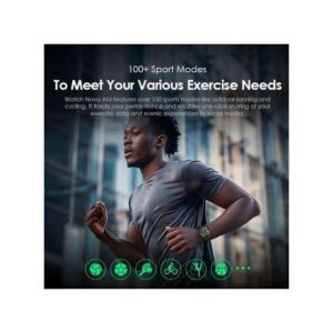 8 Copie Paramètres du produit : Modèle : OSW-812 Écran d'affichage : 2,01 '' AMOLED (390 * 450) Version BT : V5.2 Matériau : ABS/PC/gel de silice Type de batterie : lithium-polymère Capacité de la batterie : 340 mAh Temps de charge : 3 heuresNormal Durée d'utilisation : 24 jours Autonomie en veille : 60 jours Taille de la montre : 50,5 * 40 * 13,2 mm Poids : 41,5 g Étanchéité : IP68 *Résultats des tests en laboratoire d'oraimo. Caractéristiques du produit :