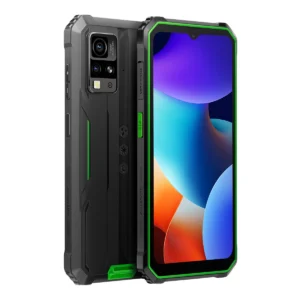 BV4800Pro Green 06 1 <strong>Blackview BV4800 Pro</strong> Batterie de <strong>5180 mAh</strong> <strong>Android 14 NFC</strong> Smartphone robuste, écran IPS 6.56 pouces, 4 Go de RAM 4 Go - 128 Go de Stockage, caméra 13 MP, batterie 5180 mAh, téléphone- Le smartphone robuste et performant pour toutes vos aventures ! <ul> <li><strong>Mémoire RAM</strong> : 4 Go DDR4X + 8Go en extension</li> <li><strong>Mémoire interne</strong> : 128 Go EMMC (extensible jusqu'à 1 To via microSD)</li> <li><strong>Batterie</strong> : 5180 mAh avec charge filaire 10W</li> <li><strong>Caméra arrière</strong> : Double capteur 16 MP (f/2.2) + 2 MP (f/2.8)</li> <li><strong>Caméra avant (selfie)</strong> : 8 MP (f/2.2)</li> <li><strong>Processeur</strong> : Unisoc T606 (octa-core, 12 nm)</li> <li><strong>Système d'exploitation</strong> : Android 14 avec DokeOS 4.0</li> <li><strong>Écran</strong> : IPS LCD de 6,56 pouces, résolution 720 x 1612 pixels</li> <li><strong>Carte SIM</strong> : Double SIM</li> <li><strong>Réseaux</strong> : GSM / HSPA / LTE</li> <li><strong>Poids</strong> : 285 g</li> </ul> <strong>Blackview BV4800 Pro</strong> est conçu pour résister aux conditions les plus extrêmes grâce à sa certification IP68/IP69K et sa conformité MIL-STD-810H