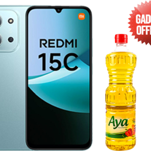 Redmi 15C- 4 Go/128 Go-Un bidon d'huile AYA Offert