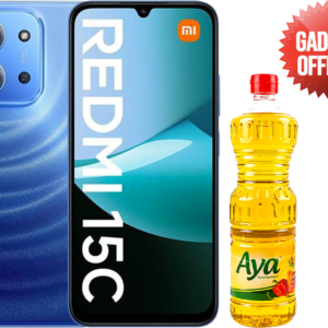 Redmi 15C- 08Go/256 Go 4G-Un bidon d'huile AYA Offert