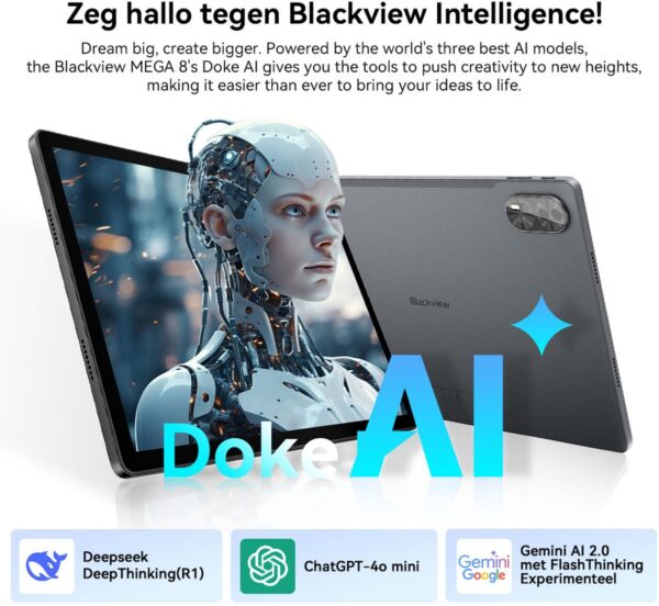 1200x1103 Copie Copie <table id="productDetails_techSpec_section_1" class="a-keyvalue prodDetTable"> <tbody> <tr> <th class="a-color-secondary a-size-base prodDetSectionEntry">Marque</th> <td class="a-size-base prodDetAttrValue">‎Blackview</td> </tr> <tr> <th class="a-color-secondary a-size-base prodDetSectionEntry">Numéro du modèle de l'article</th> <td class="a-size-base prodDetAttrValue">‎Blackview MEGA 8</td> </tr> <tr> <th class="a-color-secondary a-size-base prodDetSectionEntry">séries</th> <td class="a-size-base prodDetAttrValue">‎Blackview MEGA 8</td> </tr> <tr> <th class="a-color-secondary a-size-base prodDetSectionEntry">Couleur</th> <td class="a-size-base prodDetAttrValue">‎Bleu</td> </tr> <tr> <th class="a-color-secondary a-size-base prodDetSectionEntry">Garantie constructeur</th> <td class="a-size-base prodDetAttrValue">‎2</td> </tr> <tr> <th class="a-color-secondary a-size-base prodDetSectionEntry">Système d'exploitation</th> <td class="a-size-base prodDetAttrValue">‎Android 15</td> </tr> <tr> <th class="a-color-secondary a-size-base prodDetSectionEntry">Marque du processeur</th> <td class="a-size-base prodDetAttrValue">‎Unisoc</td> </tr> <tr> <th class="a-color-secondary a-size-base prodDetSectionEntry">Taille de l'écran</th> <td class="a-size-base prodDetAttrValue">‎13 Pouces</td> </tr> <tr> <th class="a-color-secondary a-size-base prodDetSectionEntry">Résolution de l'écran</th> <td class="a-size-base prodDetAttrValue">‎1920 x 1200 pixels</td> </tr> <tr> <th class="a-color-secondary a-size-base prodDetSectionEntry">Resolution</th> <td class="a-size-base prodDetAttrValue">‎1920 x 1200 Pixels</td> </tr> <tr> <th class="a-color-secondary a-size-base prodDetSectionEntry">Description de la carte graphique</th> <td class="a-size-base prodDetAttrValue">‎Intégré</td> </tr> <tr> <th class="a-color-secondary a-size-base prodDetSectionEntry">Type de connectivité</th> <td class="a-size-base prodDetAttrValue">‎Bluetooth, Cellulaire, Wi-Fi</td> </tr> <tr> <th class="a-color-secondary a-size-base prodDetSectionEntry">Type de technologie sans fil</th> <td class="a-size-base prodDetAttrValue">‎802.11ac, 802.11ax</td> </tr> <tr> <th class="a-color-secondary a-size-base prodDetSectionEntry">Type de connecteur</th> <td class="a-size-base prodDetAttrValue">‎Bluetooth, Cellulaire, GSM, LTE, Wi-Fi</td> </tr> <tr> <th class="a-color-secondary a-size-base prodDetSectionEntry">Compatibilité du périphérique</th> <td class="a-size-base prodDetAttrValue">‎Stylet intelligent, étui, accessoire USB</td> </tr> <tr> <th class="a-color-secondary a-size-base prodDetSectionEntry">Durée de vie moyenne (en heures)</th> <td class="a-size-base prodDetAttrValue">‎21 heures</td> </tr> <tr> <th class="a-color-secondary a-size-base prodDetSectionEntry">Dimensions de l'article L x L x H</th> <td class="a-size-base prodDetAttrValue">‎27 x 18 x 1 centimètres</td> </tr> <tr> <th class="a-color-secondary a-size-base prodDetSectionEntry">Divers</th> <td class="a-size-base prodDetAttrValue">‎Connectivité cellulaire, Fonctionnalité d'appel téléphonique, Haut-parleur stéréo, Prise en charge de la norme USB OTG, Support pour stylet</td> </tr> <tr> <th class="a-color-secondary a-size-base prodDetSectionEntry">Disponibilité des pièces détachées</th> <td class="a-size-base prodDetAttrValue">‎Information indisponible sur les pièces détachées</td> </tr> <tr> <th class="a-color-secondary a-size-base prodDetSectionEntry">Mises à jour logicielles garanties jusqu’à</th> <td class="a-size-base prodDetAttrValue">‎Information non disponible</td> </tr> </tbody> </table>