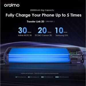 4 <ul> <li>Très grande capacité 20000mAh</li> <li>Charge Rapide 12w</li> <li>4 sortie, 3 entrée</li> <li>Protection de charge</li> <li>peut recharger complètement un iPh XS près de 5 fois</li> <li>Torche 110 heure</li> </ul>
