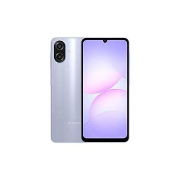 6 <h2><strong>Samsung Galaxy A07 4 Go/128 Go</strong></h2> Android 15 avec One UI 7  <strong>Caméra de </strong>50 MP Double SIM 4G L’essentiel à petit prix <ul> <li><strong>Mémoire RAM</strong> : 4 Go</li> <li><strong>Mémoire interne</strong> :  128 Go, extensible via microSDXC</li> <li><strong>Batterie</strong> : 5000 mAh avec charge rapide 15W</li> <li><strong>Caméra arrière</strong> : 50 MP + 2 MP (profondeur), vidéo 1080p à 30/60 fps</li> <li><strong>Caméra avant (selfie)</strong> : 8 MP, vidéo 1080p</li> <li><strong>Processeur</strong> : MediaTek Helio G99 (6 nm), Octa-core</li> <li><strong>Système d'exploitation</strong> : Android 15 avec One UI 7</li> <li><strong>Écran</strong> : 6,7 pouces PLS LCD, résolution 720 x 1600 pixels, taux de rafraîchissement 90 Hz</li> <li><strong>Carte SIM</strong> :  Double SIM</li> <li><strong>Réseaux</strong> : 4G LTE, GSM, HSPA</li> <li><strong>Poids</strong> : Environ 189 g</li> <li>Garantie 24 mois sav</li> <li>Localisations Phones Store  <a href="https://bit.ly/AdressePhonesStore">https://bit.ly/AdressePhonesStore</a></li> </ul> <strong>Samsung Galaxy A07</strong> un smartphone équilibré, idéal pour un usage quotidien sans se ruiner