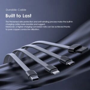 7 <ul> <li>Très grande capacité 20000mAh</li> <li>Charge Rapide 12w</li> <li>4 sortie, 3 entrée</li> <li>Protection de charge</li> <li>peut recharger complètement un iPh XS près de 5 fois</li> <li>Torche 110 heure</li> </ul>