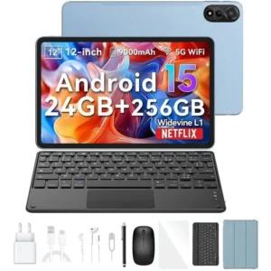 blackview mega2 tablette <table class="table-auto w-full font-light"> <thead> <tr> <th class="pt-5 pb-2 text-left text-lg font-light uppercase tracking-widest" colspan="2">Système</th> </tr> </thead> <tbody> <tr class="odd:bg-neutral-100 odd:dark:bg-neutral-800"> <td class="px-2 py-1 md:w-1/3">Système d'exploitation</td> <td class="px-2 py-1">Android 15</td> </tr> </tbody> <thead> <tr> <th class="pt-5 pb-2 text-left text-lg font-light uppercase tracking-widest" colspan="2">Performances</th> </tr> </thead> <tbody> <tr class="odd:bg-neutral-100 odd:dark:bg-neutral-800"> <td class="px-2 py-1 md:w-1/3">Système sur une puce (SoC)</td> <td class="px-2 py-1">Unisoc T615</td> </tr> <tr class="odd:bg-neutral-100 odd:dark:bg-neutral-800"> <td class="px-2 py-1 md:w-1/3">Finesse de gravure</td> <td class="px-2 py-1">12 nm</td> </tr> <tr class="odd:bg-neutral-100 odd:dark:bg-neutral-800"> <td class="px-2 py-1 md:w-1/3">Nombre total de coeurs</td> <td class="px-2 py-1">8</td> </tr> <tr class="odd:bg-neutral-100 odd:dark:bg-neutral-800"> <td class="px-2 py-1 md:w-1/3">Microarchitecture</td> <td class="px-2 py-1">2x1.8 GHz / 6x1.6 GHz</td> </tr> <tr class="odd:bg-neutral-100 odd:dark:bg-neutral-800"> <td class="px-2 py-1 md:w-1/3">Processeur graphique (GPU)</td> <td class="px-2 py-1">ARM Mali G57</td> </tr> </tbody> <thead> <tr> <th class="pt-5 pb-2 text-left text-lg font-light uppercase tracking-widest" colspan="2">Mémoire & Stockage</th> </tr> </thead> <tbody> <tr class="odd:bg-neutral-100 odd:dark:bg-neutral-800"> <td class="px-2 py-1 md:w-1/3">Capacités de mémoire vive disponibles</td> <td class="px-2 py-1">8 Go, 12 Go</td> </tr> <tr class="odd:bg-neutral-100 odd:dark:bg-neutral-800"> <td class="px-2 py-1 md:w-1/3">Capacités de stockage disponibles</td> <td class="px-2 py-1">256 Go</td> </tr> <tr class="odd:bg-neutral-100 odd:dark:bg-neutral-800"> <td class="px-2 py-1 md:w-1/3">Type de stockage</td> <td class="px-2 py-1">UFS 2.2</td> </tr> <tr class="odd:bg-neutral-100 odd:dark:bg-neutral-800"> <td class="px-2 py-1 md:w-1/3">Support cartes mémoire</td> <td class="px-2 py-1">Oui</td> </tr> <tr class="odd:bg-neutral-100 odd:dark:bg-neutral-800"> <td class="px-2 py-1 md:w-1/3">Type de cartes supportées</td> <td class="px-2 py-1">microSD</td> </tr> <tr class="odd:bg-neutral-100 odd:dark:bg-neutral-800"> <td class="px-2 py-1 md:w-1/3">Capacité maximale carte mémoire</td> <td class="px-2 py-1">2 To</td> </tr> </tbody> <thead> <tr> <th class="pt-5 pb-2 text-left text-lg font-light uppercase tracking-widest" colspan="2">Design</th> </tr> </thead> <tbody> <tr class="odd:bg-neutral-100 odd:dark:bg-neutral-800"> <td class="px-2 py-1 md:w-1/3">Longueur</td> <td class="px-2 py-1">281.7 mm</td> </tr> <tr class="odd:bg-neutral-100 odd:dark:bg-neutral-800"> <td class="px-2 py-1 md:w-1/3">Largeur</td> <td class="px-2 py-1">177.2 mm</td> </tr> <tr class="odd:bg-neutral-100 odd:dark:bg-neutral-800"> <td class="px-2 py-1 md:w-1/3">Épaisseur</td> <td class="px-2 py-1">8 mm</td> </tr> <tr class="odd:bg-neutral-100 odd:dark:bg-neutral-800"> <td class="px-2 py-1 md:w-1/3">Poids</td> <td class="px-2 py-1">615 g</td> </tr> <tr class="odd:bg-neutral-100 odd:dark:bg-neutral-800"> <td class="px-2 py-1 md:w-1/3">Couleurs disponibles</td> <td class="px-2 py-1">Gris, Bleu, Vert</td> </tr> <tr class="odd:bg-neutral-100 odd:dark:bg-neutral-800"> <td class="px-2 py-1 md:w-1/3">Stylet</td> <td class="px-2 py-1">Intégré</td> </tr> </tbody> <thead> <tr> <th class="pt-5 pb-2 text-left text-lg font-light uppercase tracking-widest" colspan="2">Écran</th> </tr> </thead> <tbody> <tr class="odd:bg-neutral-100 odd:dark:bg-neutral-800"> <td class="px-2 py-1 md:w-1/3">Téléphone pliant</td> <td class="px-2 py-1">Non</td> </tr> <tr class="odd:bg-neutral-100 odd:dark:bg-neutral-800"> <td class="px-2 py-1 md:w-1/3">Taille de l'écran</td> <td class="px-2 py-1">12 "</td> </tr> <tr class="odd:bg-neutral-100 odd:dark:bg-neutral-800"> <td class="px-2 py-1 md:w-1/3">Technologie de l'écran</td> <td class="px-2 py-1">IPS</td> </tr> <tr class="odd:bg-neutral-100 odd:dark:bg-neutral-800"> <td class="px-2 py-1 md:w-1/3">Ratio</td> <td class="px-2 py-1">16:10</td> </tr> <tr class="odd:bg-neutral-100 odd:dark:bg-neutral-800"> <td class="px-2 py-1 md:w-1/3">Définition</td> <td class="px-2 py-1">2000 x 1200</td> </tr> <tr class="odd:bg-neutral-100 odd:dark:bg-neutral-800"> <td class="px-2 py-1 md:w-1/3">Fréquence de rafraîchissement</td> <td class="px-2 py-1">60 Hz</td> </tr> </tbody> <thead> <tr> <th class="pt-5 pb-2 text-left text-lg font-light uppercase tracking-widest" colspan="2">Photo – Module arrière principal</th> </tr> </thead> <tbody> <tr class="odd:bg-neutral-100 odd:dark:bg-neutral-800"> <td class="px-2 py-1 md:w-1/3">Type de module</td> <td class="px-2 py-1">Grand-angle</td> </tr> <tr class="odd:bg-neutral-100 odd:dark:bg-neutral-800"> <td class="px-2 py-1 md:w-1/3">Nombre de pixels</td> <td class="px-2 py-1">16 Mpx</td> </tr> <tr class="odd:bg-neutral-100 odd:dark:bg-neutral-800"> <td class="px-2 py-1 md:w-1/3">Flash</td> <td class="px-2 py-1">Oui</td> </tr> </tbody> <thead> <tr> <th class="pt-5 pb-2 text-left text-lg font-light uppercase tracking-widest" colspan="2">Photo – Module selfie</th> </tr> </thead> <tbody> <tr class="odd:bg-neutral-100 odd:dark:bg-neutral-800"> <td class="px-2 py-1 md:w-1/3">Module selfie</td> <td class="px-2 py-1">Oui</td> </tr> <tr class="odd:bg-neutral-100 odd:dark:bg-neutral-800"> <td class="px-2 py-1 md:w-1/3">Nombre de pixels</td> <td class="px-2 py-1">8 Mpx</td> </tr> </tbody> <thead> <tr> <th class="pt-5 pb-2 text-left text-lg font-light uppercase tracking-widest" colspan="2">Vidéo</th> </tr> </thead> <tbody> <tr class="odd:bg-neutral-100 odd:dark:bg-neutral-800"> <td class="px-2 py-1 md:w-1/3">Fréquences d'images 1080p FHD (i/s)</td> <td class="px-2 py-1">30</td> </tr> </tbody> <thead> <tr> <th class="pt-5 pb-2 text-left text-lg font-light uppercase tracking-widest" colspan="2">Fonctionnalités photo & vidéo</th> </tr> </thead> <tbody> <tr class="odd:bg-neutral-100 odd:dark:bg-neutral-800"> <td class="px-2 py-1 md:w-1/3">Photo</td> <td class="px-2 py-1">Mode portrait, Panorama, HDR</td> </tr> </tbody> <thead> <tr> <th class="pt-5 pb-2 text-left text-lg font-light uppercase tracking-widest" colspan="2">Batterie & Charge</th> </tr> </thead> <tbody> <tr class="odd:bg-neutral-100 odd:dark:bg-neutral-800"> <td class="px-2 py-1 md:w-1/3">Batterie amovible</td> <td class="px-2 py-1">Non</td> </tr> <tr class="odd:bg-neutral-100 odd:dark:bg-neutral-800"> <td class="px-2 py-1 md:w-1/3">Capacité de la batterie</td> <td class="px-2 py-1">9000 mAh</td> </tr> <tr class="odd:bg-neutral-100 odd:dark:bg-neutral-800"> <td class="px-2 py-1 md:w-1/3">Puissance de charge maximale filaire</td> <td class="px-2 py-1">18 W</td> </tr> <tr class="odd:bg-neutral-100 odd:dark:bg-neutral-800"> <td class="px-2 py-1 md:w-1/3">Charge sans fil</td> <td class="px-2 py-1">Non</td> </tr> </tbody> <thead> <tr> <th class="pt-5 pb-2 text-left text-lg font-light uppercase tracking-widest" colspan="2">Connectivité</th> </tr> </thead> <tbody> <tr class="odd:bg-neutral-100 odd:dark:bg-neutral-800"> <td class="px-2 py-1 md:w-1/3">Norme Wi-Fi</td> <td class="px-2 py-1">802.11a/b/g/n/ac (Wi-Fi 5)</td> </tr> <tr class="odd:bg-neutral-100 odd:dark:bg-neutral-800"> <td class="px-2 py-1 md:w-1/3">Norme Bluetooth</td> <td class="px-2 py-1">Bluetooth 5.0</td> </tr> <tr class="odd:bg-neutral-100 odd:dark:bg-neutral-800"> <td class="px-2 py-1 md:w-1/3">NFC</td> <td class="px-2 py-1">Non</td> </tr> <tr class="odd:bg-neutral-100 odd:dark:bg-neutral-800"> <td class="px-2 py-1 md:w-1/3">Positionnement par satellite (GNSS)</td> <td class="px-2 py-1">GPS, Galileo, GLONASS, Beidou-1</td> </tr> <tr class="odd:bg-neutral-100 odd:dark:bg-neutral-800"> <td class="px-2 py-1 md:w-1/3">Connexion filaire</td> <td class="px-2 py-1">USB Type-C</td> </tr> <tr class="odd:bg-neutral-100 odd:dark:bg-neutral-800"> <td class="px-2 py-1 md:w-1/3">Norme USB</td> <td class="px-2 py-1">USB 2.0</td> </tr> </tbody> <thead> <tr> <th class="pt-5 pb-2 text-left text-lg font-light uppercase tracking-widest" colspan="2">Version données mobiles</th> </tr> </thead> <tbody> <tr class="odd:bg-neutral-100 odd:dark:bg-neutral-800"> <td class="px-2 py-1 md:w-1/3">Double SIM</td> <td class="px-2 py-1">Oui</td> </tr> <tr class="odd:bg-neutral-100 odd:dark:bg-neutral-800"> <td class="px-2 py-1 md:w-1/3">SIM intégrée</td> <td class="px-2 py-1">Non</td> </tr> <tr class="odd:bg-neutral-100 odd:dark:bg-neutral-800"> <td class="px-2 py-1 md:w-1/3">Compatibilité réseau</td> <td class="px-2 py-1">3G, Edge, GPRS, 4G</td> </tr> <tr class="odd:bg-neutral-100 odd:dark:bg-neutral-800"> <td class="px-2 py-1 md:w-1/3">Indice DAS – Tête</td> <td class="px-2 py-1">1.669 W/kg</td> </tr> <tr class="odd:bg-neutral-100 odd:dark:bg-neutral-800"> <td class="px-2 py-1 md:w-1/3">Indice DAS – Corps</td> <td class="px-2 py-1">1.669 W/kg</td> </tr> <tr class="odd:bg-neutral-100 odd:dark:bg-neutral-800"> <td class="px-2 py-1 md:w-1/3">Indice DAS – Membres</td> <td class="px-2 py-1">1.669 W/kg</td> </tr> </tbody> <thead> <tr> <th class="pt-5 pb-2 text-left text-lg font-light uppercase tracking-widest" colspan="2">Son</th> </tr> </thead> <tbody> <tr class="odd:bg-neutral-100 odd:dark:bg-neutral-800"> <td class="px-2 py-1 md:w-1/3">Haut-parleurs stéréo</td> <td class="px-2 py-1">Oui</td> </tr> </tbody> <thead> <tr> <th class="pt-5 pb-2 text-left text-lg font-light uppercase tracking-widest" colspan="2">Capteurs & Sécurité</th> </tr> </thead> <tbody> <tr class="odd:bg-neutral-100 odd:dark:bg-neutral-800"> <td class="px-2 py-1 md:w-1/3">Déverrouillage</td> <td class="px-2 py-1">Empreintes, Reconnaissance faciale</td> </tr> <tr class="odd:bg-neutral-100 odd:dark:bg-neutral-800"> <td class="px-2 py-1 md:w-1/3">Capteurs</td> <td class="px-2 py-1">Accéléromètre, Proximité</td> </tr> </tbody> </table>