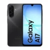 1618 edithor terminaux Carrousel 01 Samsung Galaxy A17 Noir Front Back 68ac5c3adc6d117ceb54d81b Copie Le <strong>samsung  Galaxy A1</strong>7 adopte un design sobre et épuré, avec un dos légèrement incurvé pour un meilleur maintien. La finition plastique, bien que moins premium que le verre, permet une bonne résistance aux chocs mineurs.. Disponible sur <i> <em><strong><span style="color: #800080"><a style="color: #800080" href="https://bit.ly/App-PhonesStore-Android">Phones Store</a></span> </strong></em>U</i>niquement au meilleur prix du marché. ‎Retrouvez ici ces caractéristiques :Téléchargez l’application <em><strong><a href="https://bit.ly/App-PhonesStore-Android"><span style="color: #800080">Phones</span> Store</a> </strong></em>ici pour ne rien rater <ul> <li><strong>Mémoire RAM</strong> : 6Go</li> <li><strong>Mémoire interne</strong> :  128Go, extensible via microSD (jusqu’à 1 To</li> <li><strong>Batterie</strong> :5000mAh Charge rapide de 25W permettant d’atteindre 50 % en seulement 30 minutes</li> <li><strong>Caméra arrière</strong> :50 Mpx, un ultra grand-angle de 5 Mpx et un objectif macro de 2 Mpx, cadre chaque scène avec précision.</li> <li><strong>Caméra avant (selfie)</strong> : <span class="xm-text f-bold " data-key="spec_45" data-type="text" data-id="849f56a969">13,0 MP</span></li> <li><strong>Processeur</strong> : <span class="xm-text f-bold " data-key="spec_5" data-type="text" data-id="effc52d893"><span dir="auto"> octa-core à 2,2 GHz, le Galaxy A17 offre un streaming HD fluide, des jeux réactifs et un partage social fluide.</span></span></li> <li><strong>Système d’exploitation</strong> : Android 15 et One UI 7</li> <li><strong>Écran</strong> : Super AMOLED de 6,7 pouces</li> <li><strong>Carte SIM</strong> : Dual SIM nano sim</li> <li><strong>Réseaux</strong> : 4G LTE mondiale, Wi-Fi ac, Bluetooth 5.3, NFC et USB-C 2.0 couvrent les besoins quotidiens.</li> <li><strong>Poids</strong> : 192g</li> <li> <div class=" lazy" role="" data-type="bg" data-id="ec6934b039" data-background-image="" data-loaded="true"><span class="xm-text f-bold " data-key="spec_65" data-type="text" data-id="555898baa9"><strong>Résistance</strong> à l’eau et à la poussière IP 54</span></div></li> <li><strong>Garantie 12 mois </strong></li> <li>NB le téléphone  est fabrique sans  boitier de charge</li> <li>Localisations <span style="color: #800080"><strong><a style="color: #800080" href="https://bit.ly/AdressePhonesStore">Phones Store </a></strong></span> <div data-crb-p=""> <div class="xFTqob"> <div class="Gur8Ad"></div> <div><span data-huuid="16100657309410048090"><strong>Qualité photo :</strong> </span></div> <div class="vM0jzc"><span data-huuid="16100657309410046731">La stabilisation optique améliore la qualité des photos, notamment en conditions de faible luminosité.<span class="pjBG2e" data-cid="7520d4d1-ec1f-4ffa-8ea9-9b5aa65ef97b"><span class="UV3uM"> </span></span></span></div> </div> </div></li> </ul>  