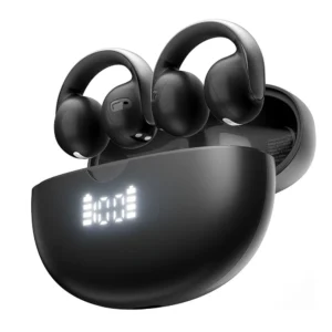 Airbuds13black 7 Les Blackview Airbuds 13 offrent une connexion Bluetooth 5.4 stable, un son clair grâce au driver ,retrouvez ici ces caractéristiques  Disponible sur <a href="https://bit.ly/App-PhonesStore-Android"><strong><em>Phones Store</em></strong></a><strong><em> </em></strong><em>U</em>niquement au meilleur prix du marché. Retrouvez ici ces caractéristiques. Téléchargez l’application <a href="https://bit.ly/App-PhonesStore-Android"><strong><em>Phones Store</em></strong></a><em> </em>ici pour ne rien rater <ul> <li><strong>Modèle</strong>: Airbuds 13</li> <li><strong>Batterie</strong>: boitier de charge  400 mAh</li> <li><strong>Version Bluetooth</strong>: 5.4</li> <li><strong>Temps de  charge </strong>: 1H05 min (écouteurs); 02H (boîtier de charge)</li> <li><strong>Port de chargement:</strong> Type-C</li> <li><strong>Compatibilité</strong>: iOS, Android, compatible tout smartphone</li> <li><strong> Autonomie en veille</strong> : 24 heures</li> <li><strong>Autonomie en communication </strong>: 5 heures</li> <li><strong>Distance Bluetooth</strong> : 10 m</li> <li><strong>Poids</strong>: Boîtier de charge 36,01 g</li> <li><strong>Protection :</strong> IPX7 - Résistance aux intempéries et à l'eau</li> <li><strong>Couleurs</strong>: noir, blanc</li> <li><strong>Garantie 12 mois sav</strong></li> <li>Localisations <a href="https://bit.ly/AdressePhonesStore"><strong>Phones Store</strong></a></li> </ul> Leur design clip-on à conduction d’air assure un port confortable et sécurisé tout au long de la journée.