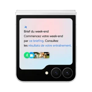 desk zflip7fe visuel4 <strong>Samsung Galaxy Z Flip FE </strong> <i> avec un design historique des Z Flip, et <b>tous les fondamentaux d'un smartphone haut-de-gamme</b> : appareil photo pro, écrans impressionnants et batterie longue durée. Tout ça dans un format de poche ! Disponible sur  <em><strong><a href="https://bit.ly/App-PhonesStore-Android"><span style="color: #800080">Phones Store</span></a> </strong></em>Uniquement au meilleur prix du marché. ‎Retrouvez ici ces caractéristiques </i>Téléchargez l’application <span style="color: #800080"><em><strong><a style="color: #800080" href="https://bit.ly/App-PhonesStore-Android">Phones Store</a> </strong></em></span>ici pour ne rien rater <ul> <li><strong>Mémoire RAM</strong> : 8Go</li> <li><strong>Mémoire interne</strong> :  256Go</li> <li><strong>Batterie</strong> : 4000 mAh avec charge rapide 25W, charge sans fil à 15 W</li> <li><strong>Caméra arrière</strong> : Double capteur - 50.0 MP + 12.0 MP</li> <li><strong>Caméra avant (selfie)</strong> : 10 MP</li> <li><strong>Processeur</strong> : Exynos 2400</li> <li><strong>Système d’exploitation</strong> : Android 16</li> <li><strong>Écran</strong> : Dynamic AMOLED 2X, 6.7" rectangle complet / 6.6" bords arrondis</li> <li><strong>Carte SIM</strong> : SIM 1 + eSIM / Dual eSIM</li> <li><strong>Réseaux</strong> : 2G GSM, 3G WCDMA, 4G LTE FDD, 4G LTE TDD, 5G Sub6 FDD, 5G Sub6 TDD, 5G Sub6 SDL</li> <li><strong>Poids</strong> : 187</li> <li><strong>Garantie 12 mois sav</strong></li> <li>Localisations <span style="color: #800080"><strong><a style="color: #800080" href="https://bit.ly/AdressePhonesStore">Phones Store </a></strong></span></li> </ul>