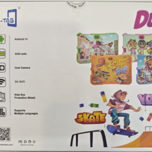 IMG 20251118 124625 <span style="color: #555555">Dotée d’une batterie de 3 000 mAh, la Bébé-Tab DUDE est conçue pour accompagner votre enfant dans ses sessions de jeu ou d’apprentissage en continu, retrouvez  ici ses caractéristiques, Disponible sur </span><a href="https://bit.ly/App-PhonesStore-Android"><strong><em>Phones Store</em></strong></a><strong style="color: #555555"><em> </em></strong><em style="color: #555555">U</em><span style="color: #555555">niquement au meilleur prix du marché. ‎Retrouvez ici ces caractéristiques. Téléchargez l’application </span><a href="https://bit.ly/App-PhonesStore-Android"><strong><em>Phones Store</em></strong></a><em style="color: #555555"> </em><span style="color: #555555">ici pour ne rien rater.</span> <ul> <li><strong>Mémoire RAM</strong>: 6Go</li> <li><strong>Mémoire interne</strong>:  256 Go</li> <li><strong>Batterie</strong>: 3500 mAh</li> <li><strong>Caméra </strong>:   Double camera</li> <li><strong>Système d’exploitation</strong>: Android 14</li> <li><strong>Carte SIM</strong>:  Pas de sim</li> <li><strong style="color: #555555">Protection </strong><span style="color: #555555"> <b>des yeux </b> : oui</span></li> <li><strong>Etui disponible</strong></li> <li><strong>WIFI uniquement</strong></li> <li><strong>Pour enfants de  0 à 7ans</strong></li> <li><strong>Couleurs disponibles: Vert et bleu</strong></li> <li>Localisations <strong><a href="https://bit.ly/AdressePhonesStore">Phones Store</a></strong></li> </ul>  