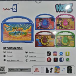 IMG 20251118 130921 Avec sa double caméra  la<strong> Bébé-Tab HOPE </strong> permet de prendre des photos ludiques tout en gardant un contrôle sécurisé retrouvez  ici ses caractéristiques, Disponible sur <a href="https://bit.ly/App-PhonesStore-Android"><strong><em>Phones Store</em></strong></a><strong><em> </em></strong><em>U</em>niquement au meilleur prix du marché. ‎Retrouvez ici ces caractéristiques. Téléchargez l’application <a href="https://bit.ly/App-PhonesStore-Android"><strong><em>Phones Store</em></strong></a><em> </em>ici pour ne rien rater. <ul> <li><strong>Mémoire RAM</strong>: 6Go</li> <li><strong>Mémoire interne</strong>:  256 Go</li> <li><strong>Batterie</strong>: 8000 mAh</li> <li><strong>Ecran </strong>: 8.0 pouces IPS</li> <li><strong>Carte Sim</strong>: Sim unique</li> <li><strong>Système d’exploitation</strong>:  Android 15</li> <li><strong>Caméra  Arrière </strong>:   5MP</li> <li><strong>Caméra  Avant </strong>:   2MP</li> <li><strong>Processeur </strong>: Quad core</li> <li><strong>WIFI </strong></li> <li><strong>Etui disponible</strong></li> <li><strong>Pour enfants de  0 à 13ans</strong></li> <li><strong>Couleurs disponibles: vert</strong></li> <li>Localisations <a href="https://bit.ly/AdressePhonesStore"><strong>Phones Store</strong></a></li> </ul>    