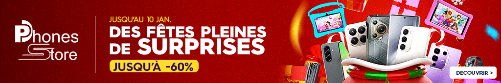 Phones Store Double banne Xmas slide