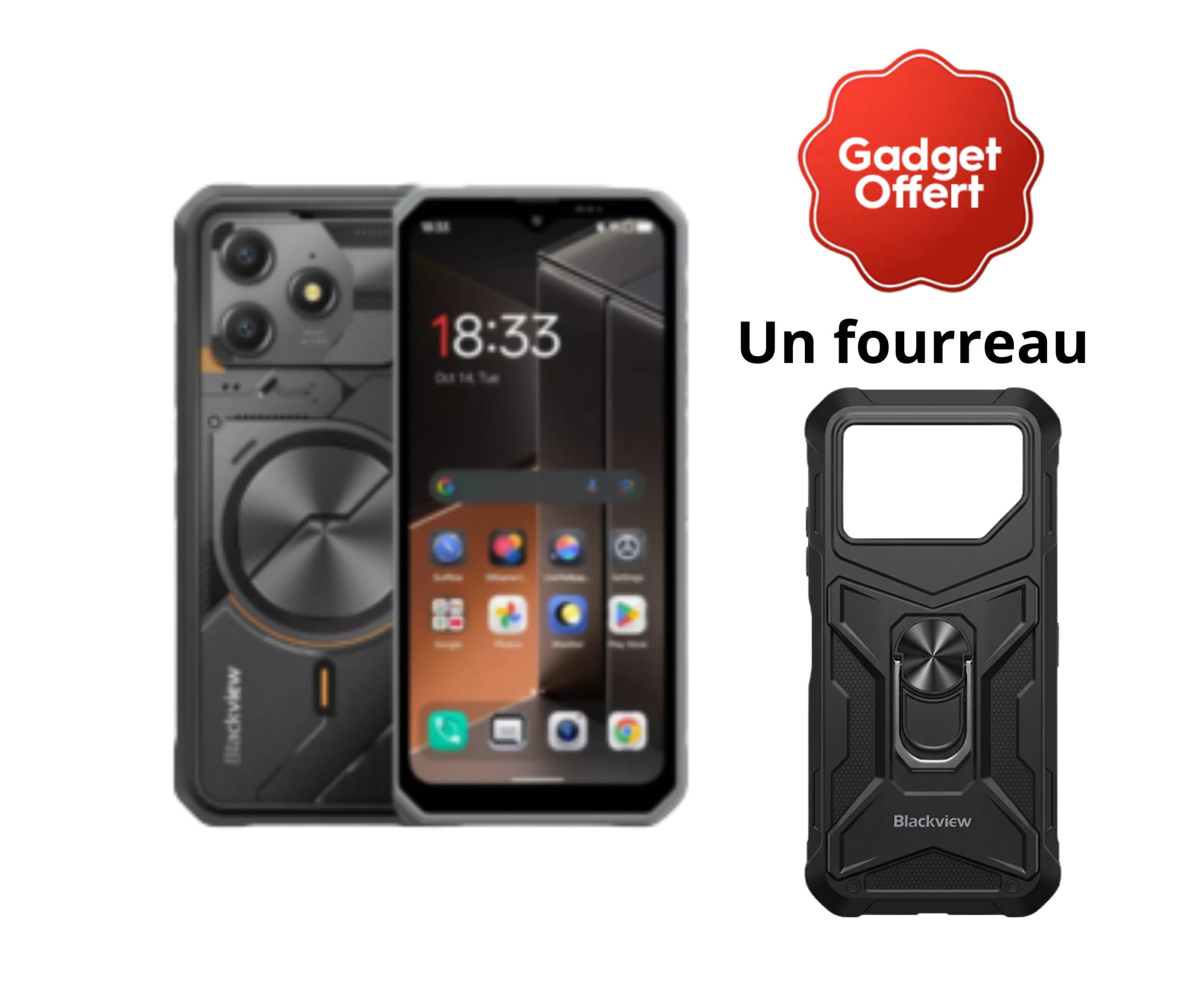 Blackview Fort 100- 08/128 Go – Prix en Côte d'Ivoire | Phones Store Abidjan